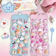 2026 迎春超限定 3D 立体ステッカー 鶴亀馬柄 長寿招福 手帳ランドセルにおすすめ