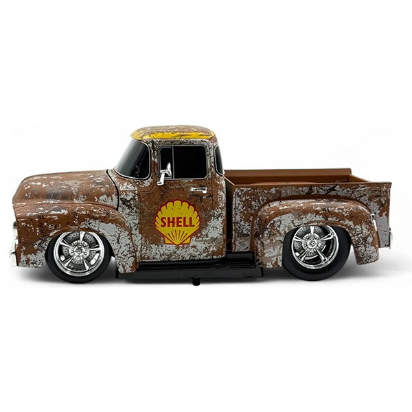 M2 MACHINES 1:24 SHELL 1956 Ford F-100 Weathered/Rusted 【シェル