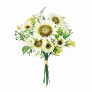 【2026年SS新作】造花　サザンサンフラワーブーケ #３７　ＣＲＥＡＭ　FM001233-037