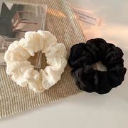 新作 日韓ins ヘアアクセサリー  レディース  大腸ヘアバンド 髪飾り  シュシュ  バレエ風 2色