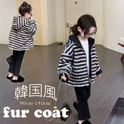 初回送料無料 新作 秋冬 韓国子供服 キッズ ジャケット トップス アウター ボア フード付き パンツ 可愛い