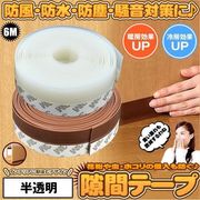すき間テープ半透明