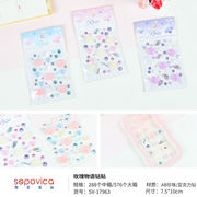 diy 手作り オタ活 顔飾り 推し活 自作グッズ 3Dシール 立体ステッカー アクリル ラインストーン