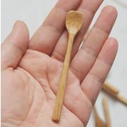 防カビ 耐高温  新品    木製匙  家庭用 食器 レストラン匙  スプーン