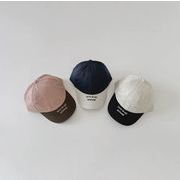 2026春秋新入荷 韓国風 子供帽子 男女兼用 キッズベースボールキャップ 日除けキャップ 3色