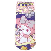 ソックス 靴下 サンリオ マイメロディ パープル【小ロット販売】