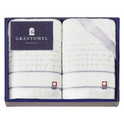 (テキスタイル)グランタオル 今治 ホテルタイプハンドタオル2P　(IGT7200)