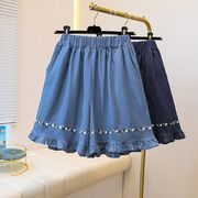 ゆったりワイドレッグストレートジーンV00147