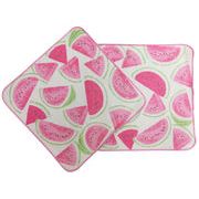 20cmパイル地プリントタオルハンカチ_【スイカ】日本製