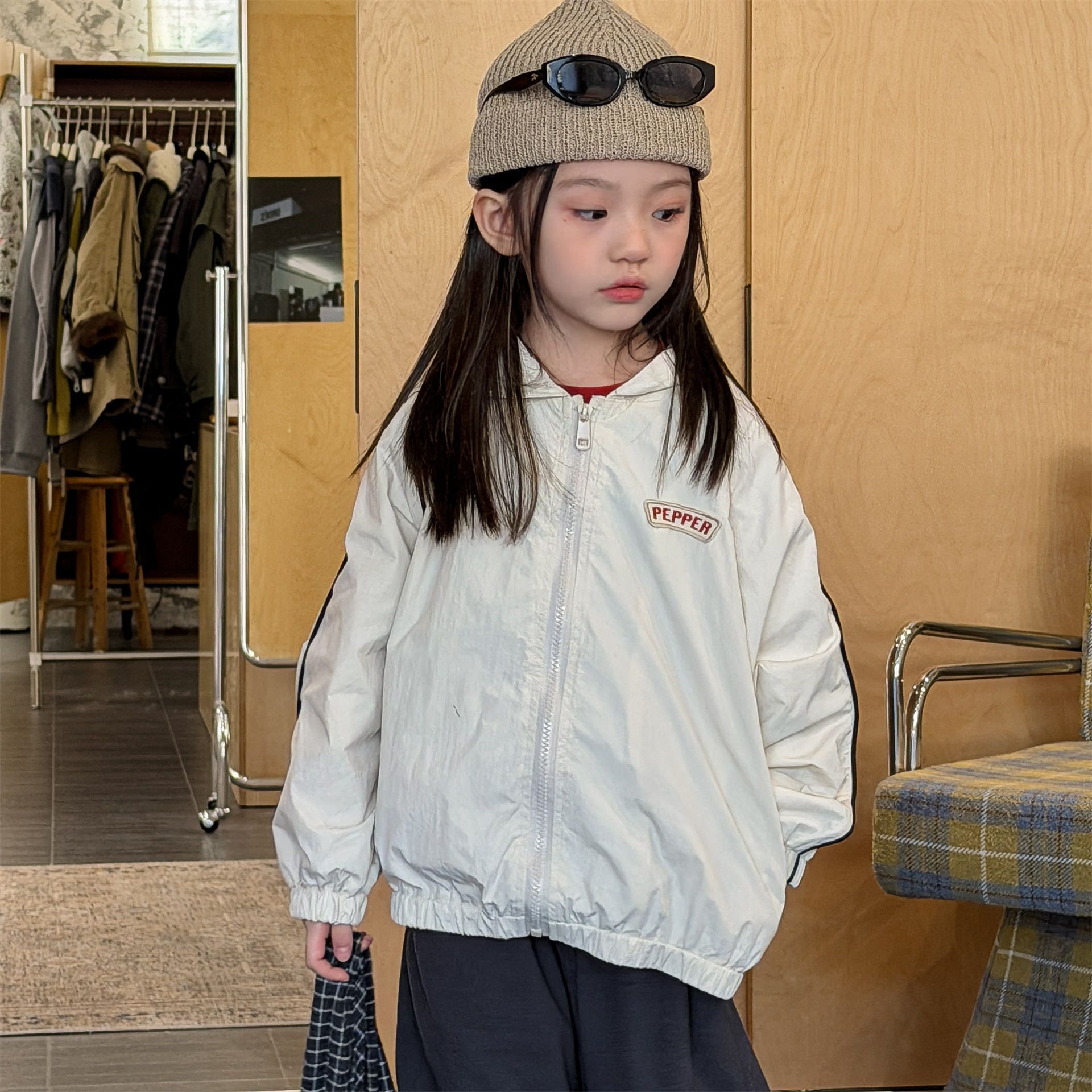 子供服　80~130cm　キッズパーカー　韓国子供服