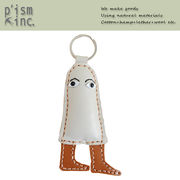 ■ピズム■■2026SS　新作■　レザーkeyホルダー　Medjed