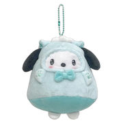 サンリオ マスコット ポーチ ねこねこおばけ ポチャッコ グリーン【小ロット販売】