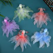 5色  手作り  パール　金魚ヘアクリップ　和風和装　金魚髪飾り　レディースヘアピン　金魚雑貨　16cm
