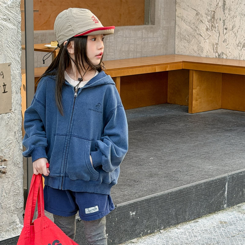 子供服　80~130cm　キッズパーカー　春　韓国子供服