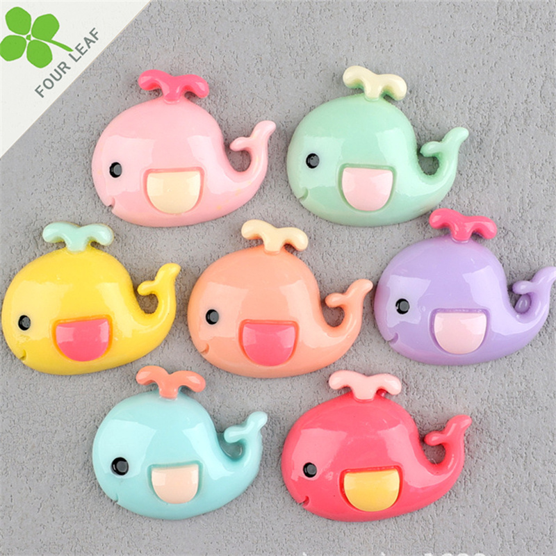 クジラ アクセサリーパーツ デコパーツ 髪飾り ペンダント ハンドメイド スマホケース美容 可愛い