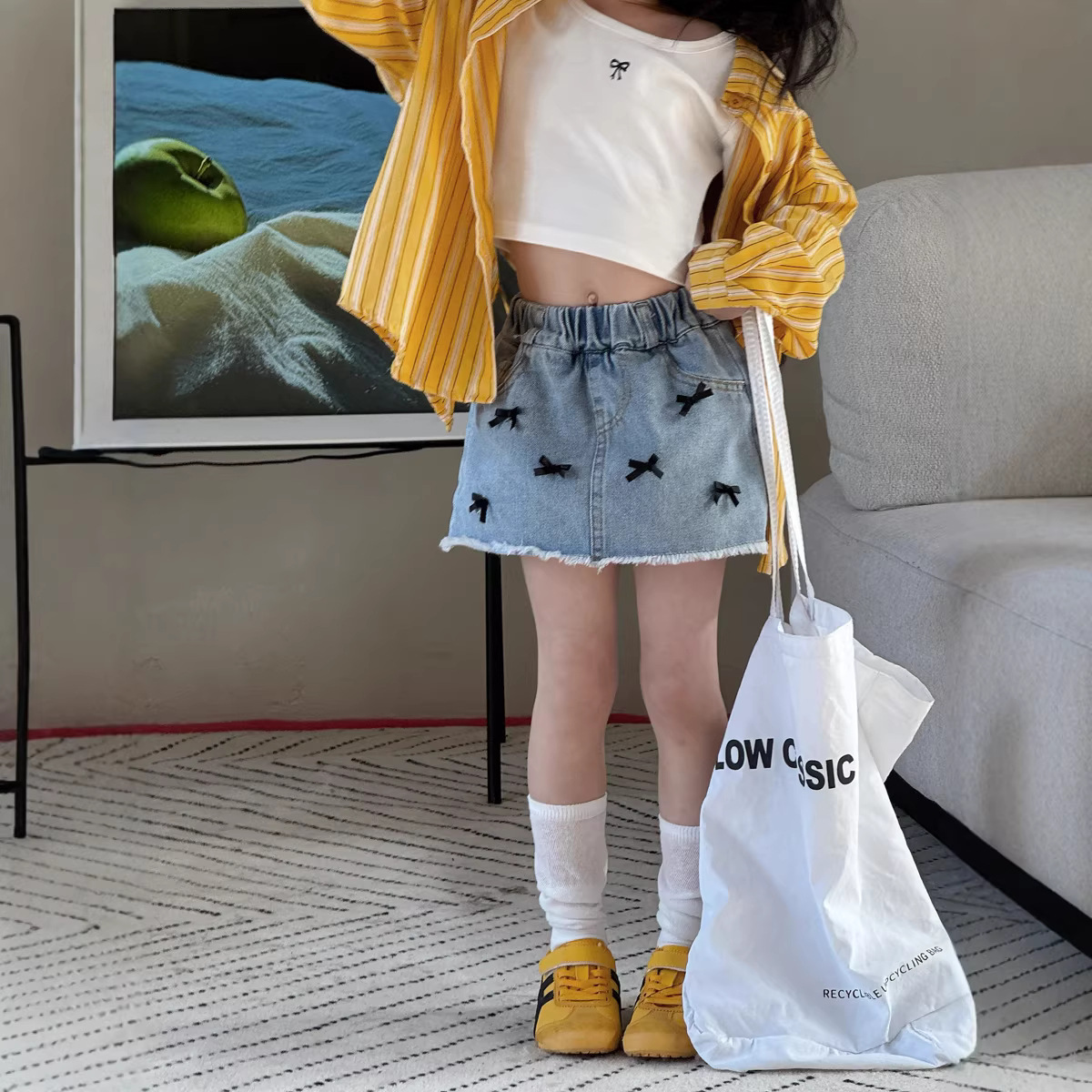 2026新品Y★子供服　スカート　インパン付き★100cm～150cm