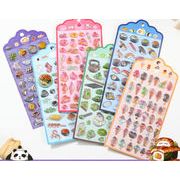 大人気 シール 貼り付け 手帳シール ステッカー  装飾シール 精美 ク   立体シール  3Dシール