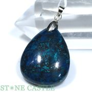 ☆一点物☆【ペンダントトップ】クリソコラ (枠なし) (アメリカ・アリゾナ州産) No.31