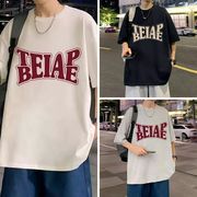 2026春夏メンズ服 シンプル おしゃれ Ｔシャツ 韓国風 トップス ゆったり インナーシャツ[M~5XL]
