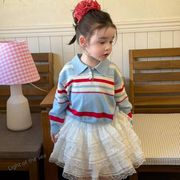 2026新作 韓国子供服 ベビー服  キッズ女の子ニットトップス 80cm-130cm