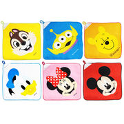 ディズニー  顔柄 ループタオル 6枚 セット【小ロット販売】