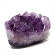 濃紫 天然石 ウルグアイ産 アメジスト クラスター 原石 置物 《SION 天然石 パワーストーン》