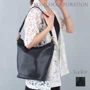 【2026新作商品♪】 レザーライクバケツショルダーバッグ/雑貨