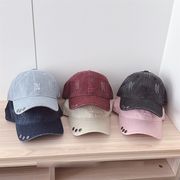 キッズ 親子 アメリカン レトロ ロゴ 刺繍 スタッズ キャップ カジュアル 帽子