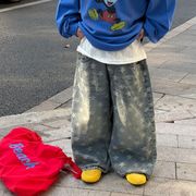 2026 春夏新作 新品 ★ 韓国風 子供服★穴あきジーンズ90-140cm