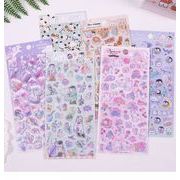 新商品  デコレーション 手帳用 貼り付け★粘着シール★立体キャラクターシール 3Dシール