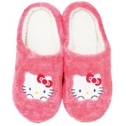 サンリオ ボア ルーム スリッパ ハローキティ レッド【小ロット販売】