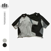 PX0005 2026年夏新作 Tシャツ メンズ アウトドア 通気性 速乾 ゆったり 半袖 トップス