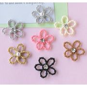 手芸diy用 デコレーション 人気DIYパーツ-デコパーツ クラフト 材料  アクセサリーパーツ 貼り付けパーツ