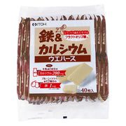 【ケース販売20個入】鉄＆カルシウムウエハース 40枚