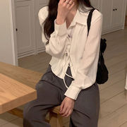 シャツ　レディース　INS　韓国ファッション