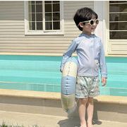 2026夏新作 水着 韓国風 子供用水着 水泳服砂浜 海水着 温泉用 男の子 速乾 100~150CM 2色