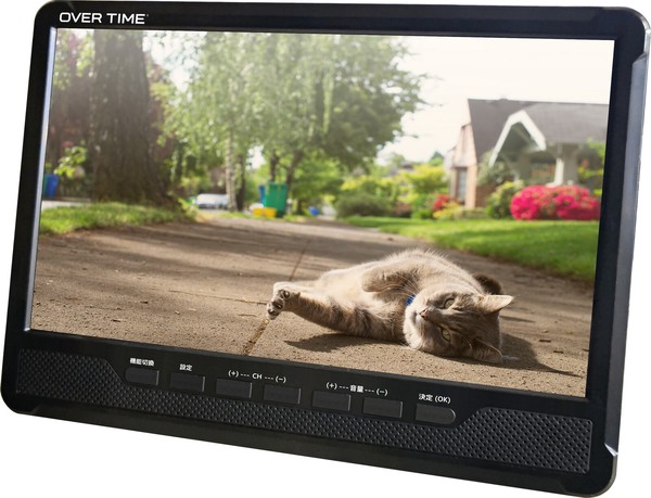 OVER TIME 10インチ録画機能付きポータブルTV OT-PCT101AK | 卸売