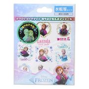 【シール】アナと雪の女王 シークレットマジック 暗やみで光るボディシール 水転写