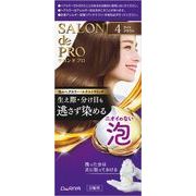 サロンドプロ　泡のヘアカラー・エクストラリッチ（白髪用）４＜ライトブラウン＞