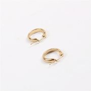 サージカルステンレスピアス　アクセサリー　デザイン　金属アレルギー対応　18kコーティング