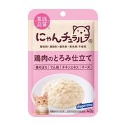 [はごろもフーズ] にゃんチュラル 鶏肉のとろみ仕立て 40g