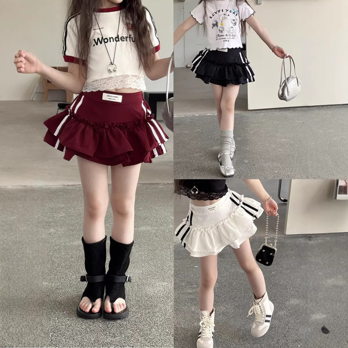 2026★夏新作★韓国風子供服★スカート★100cm～150cm 3色