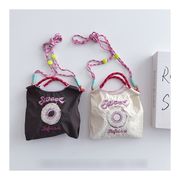 キッズ ショルダーバッグ ハンドバッグ チュール 刺繍 カジュアル 韓国風 女の子