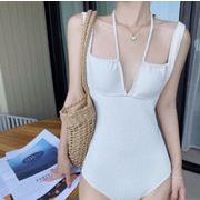 女子ビキニ  カップル水着 連体水着 温泉可用   水泳用品
