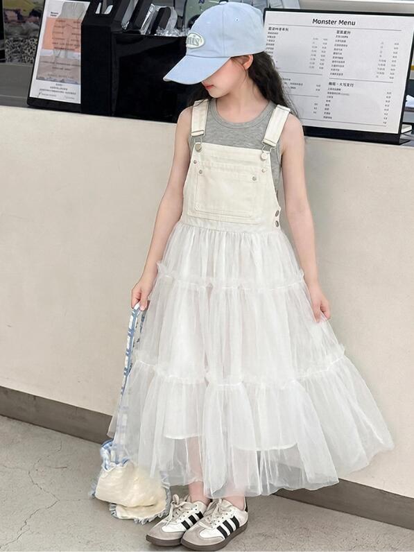 2026夏新品　XK　子供服　トップス＆サロペットスカート★120-170cm★
