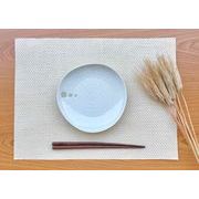 ドット白　三角5.0皿 16cm【美濃焼 小皿　取り皿 和食器 50皿】東海平野商事
