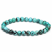 約6mm 中国湖南省 フーベイターコイズ ブレスレット Campitos Turquoise【カード付】