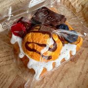 即納　クリーミースクイーズ ダブルベリー＆チョコトースト 　水感スクイーズ