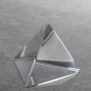 天然水晶 四面体 31mm ブラジル産 山梨伝統技術士作【一点物】水晶 伝統 技術 手研磨天然石 パワーストーン