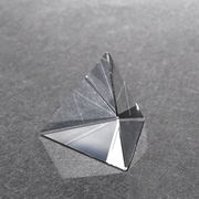 天然水晶 四面体 23mm ブラジル産 山梨伝統技術士作【一点物】水晶 伝統 技術 手研磨天然石 パワーストーン